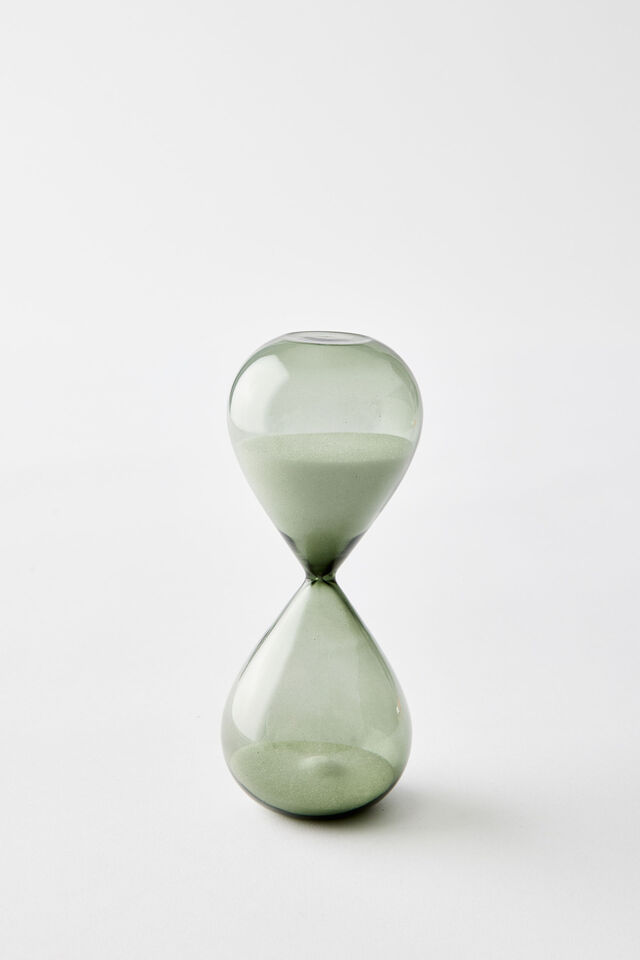 15 Minute Hour Glass, TYPO GREEN
