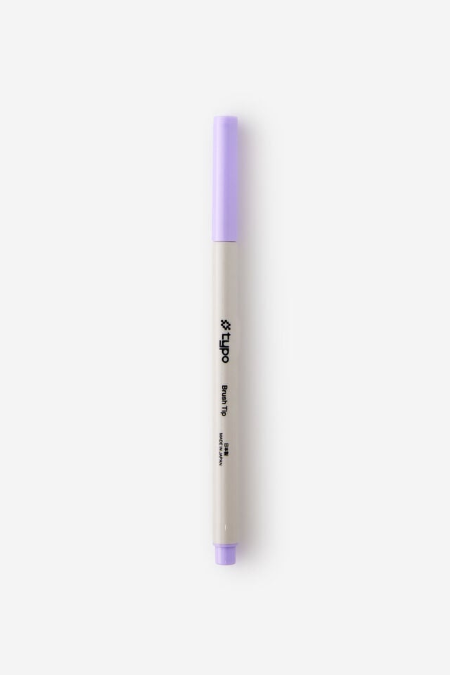 Brush Tip Pen, WISTERIA