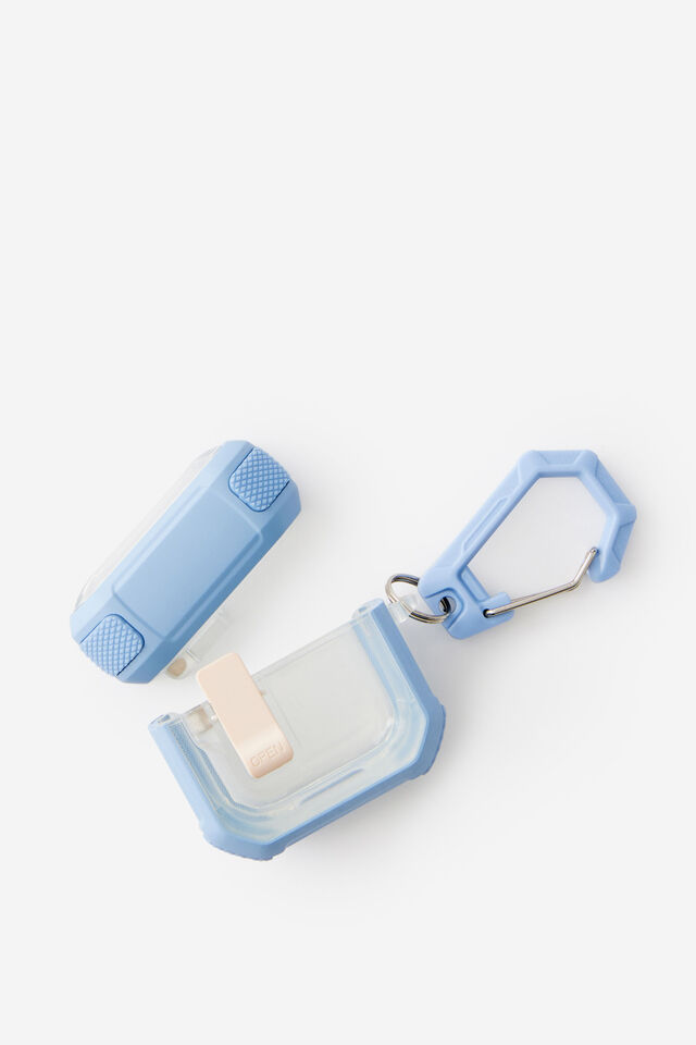 Active Shockproof Earbud Case Gen 4, BLUE SKIES/RIVER GUM