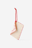 Felt Christmas Ornament, SANTA BABY LETTER - example image 2