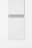 A5 Spiral Sketch Book, PASTEL LAVENDER - alternate image 2