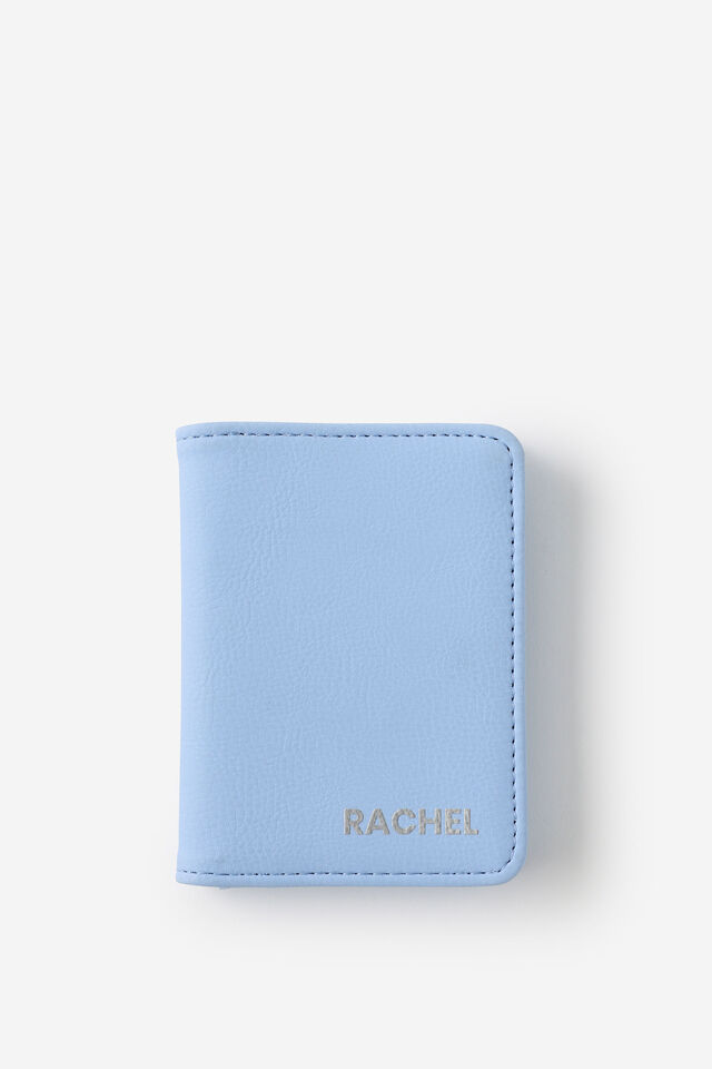 Personalised Card Wallet, BLUE SKIES