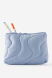 Quilted Pencil Case, BLUE SKIES - alternate image 2