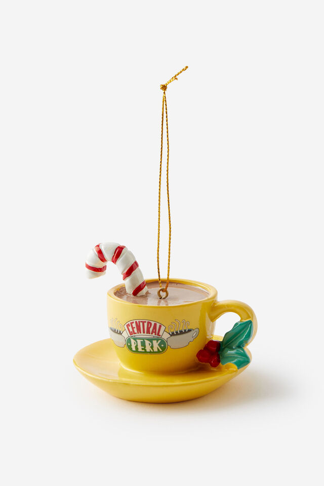 Collab Resin Christmas Ornament, LCN WB FRIENDS CHRISTMAS CUP