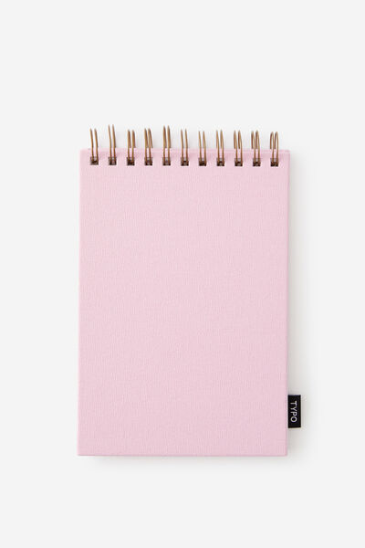 A5 Spiral Sketch Book, BLOSSOM PINK