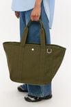 Flex Tote Large, OLIVE - example image 5