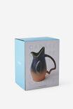 Shaped Carafe, FISH REACTIVE GLAZE - alternate image 4