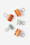 Memo Binder Clips, HOT SAUCE AND MINTY - example image 3
