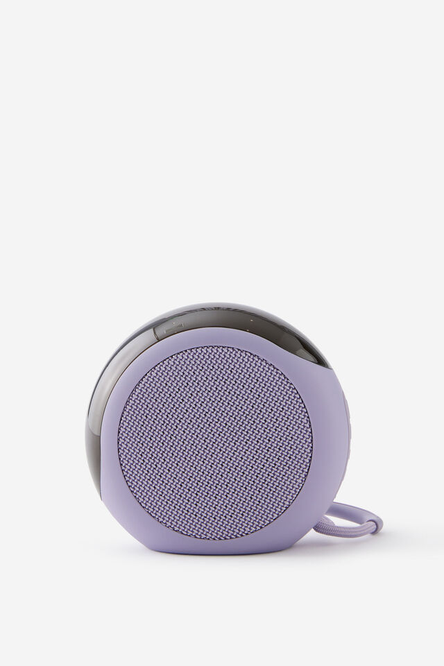 Wireless Led Portable Speaker, SILVER LILAC