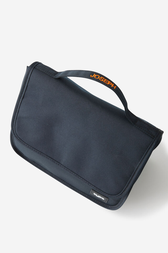 Personalised Mode Lunch Bag, BLACK