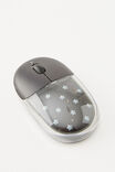 Wireless Mouse, STUD STAR POLKA/BLACK - alternate image 1