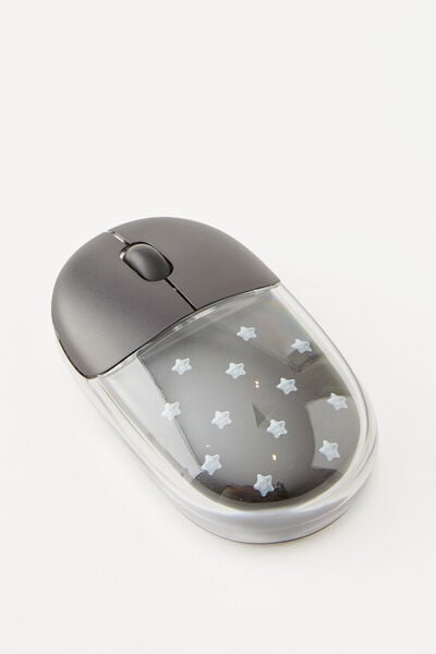 Wireless Mouse, STUD STAR POLKA/BLACK