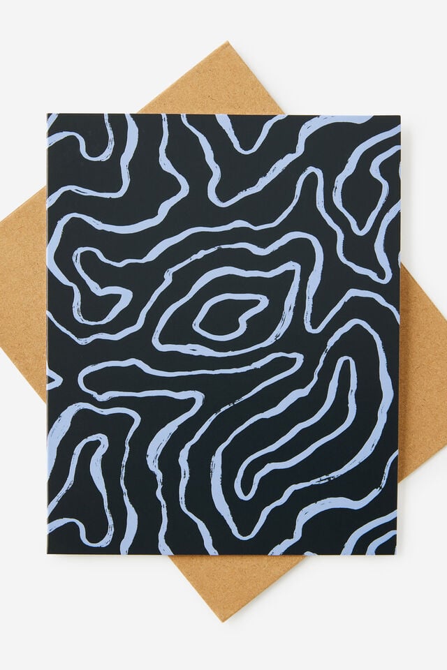Blank Card, INK DRIFT