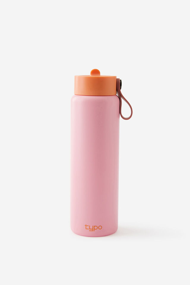 On The Move 500Ml Sipper Top, STRAWBERRY MILK