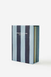 2026 B6 12 Month Box Set, BLUE GREEN STRIPE - alternate image 1