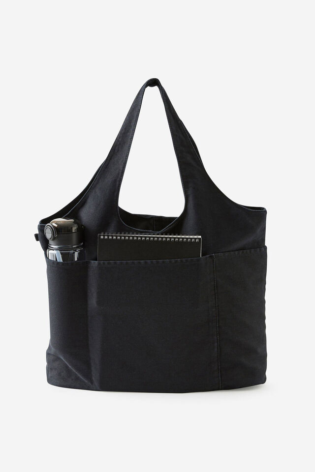 Loft Wellness Tote, BLACK
