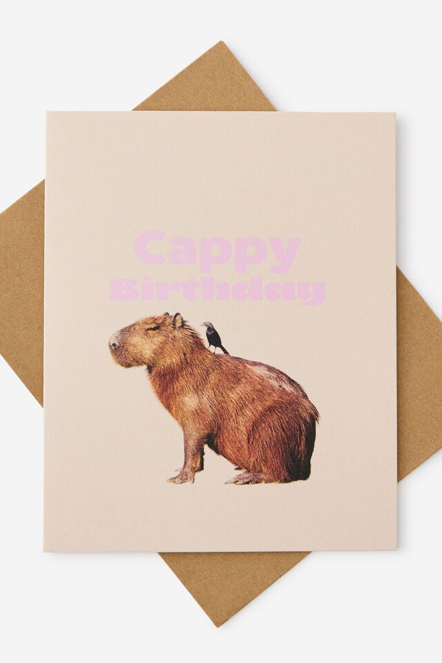 Funny Birthday Card 2.0, CAPPY BIRTHDAY