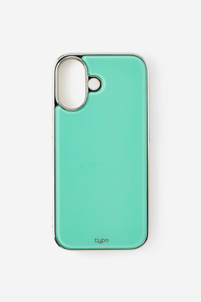 Bubble Phone Case Iphone 17/18, JELLY MINT CHROME