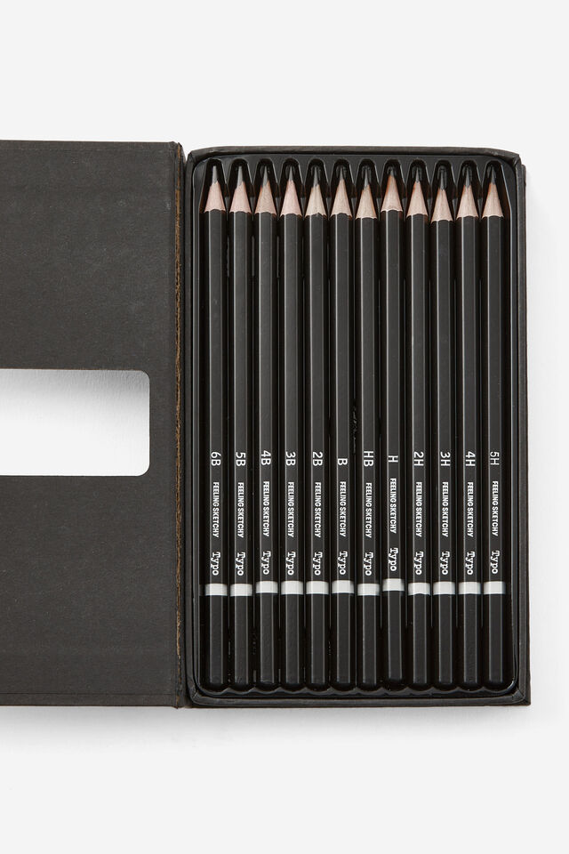 Sketch It Pencils 12Pk, MIXED V2