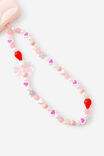 Carried Away Phone Charm Strap, STRAWBERRY FIELDS / PINK - alternate image 2