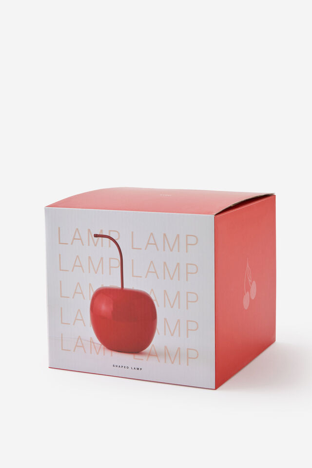 Resin Desk Lamp, CHERRY