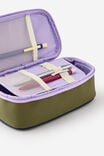 Personalised Arlow Pencil Case V2, OLIVE ORCHID - example image 3