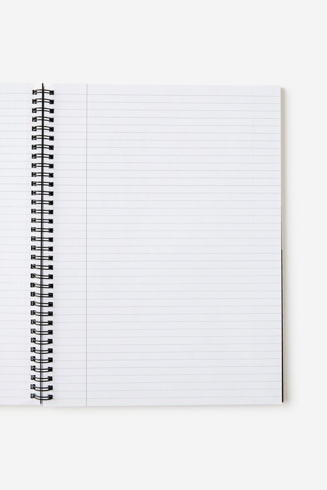 A4 Subject Spiral Lined Notebook, STRAWBERRY SQUIRREL