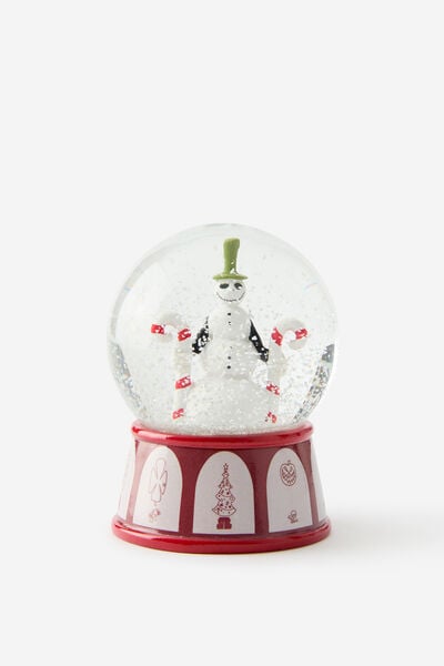 Collab Small Shaped Snowglobe, LCN DIS NIGHTMARE BEFORE CHRISTMAS JACK