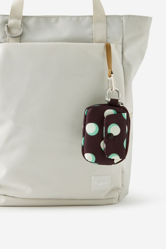 Mode Zip Wallet, ESPRESSO POLKA