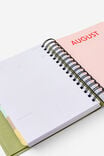 2026 Goals Daily Planner, Bay Leaf Ditsy Frog - alternate image 7