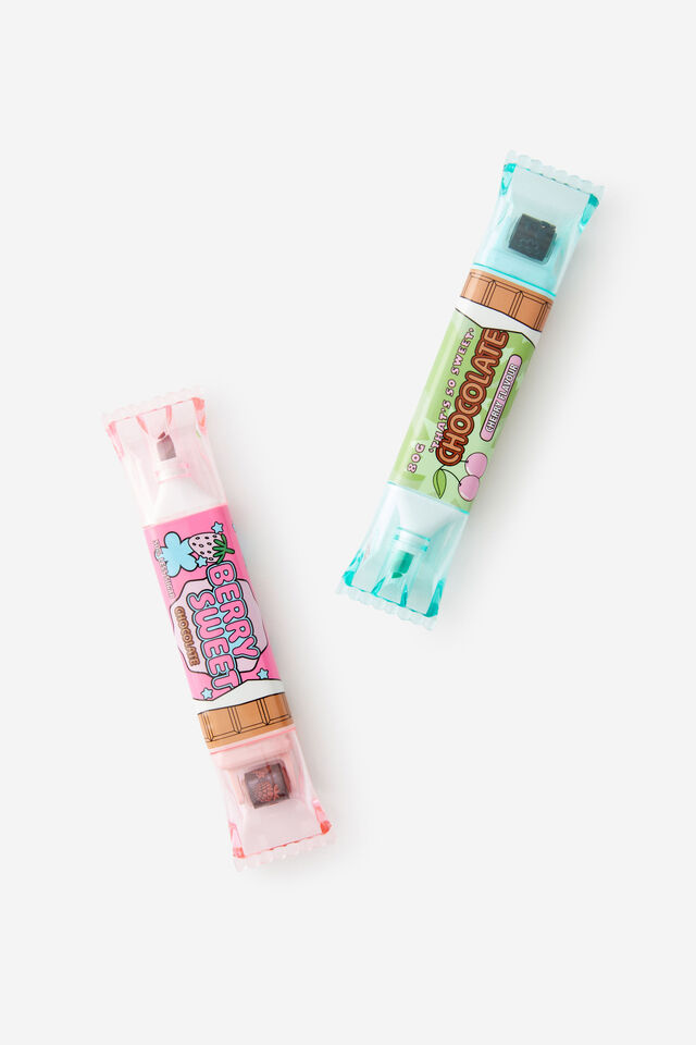 Roller Stamp Highlighter, BERRY CHOCOLATE