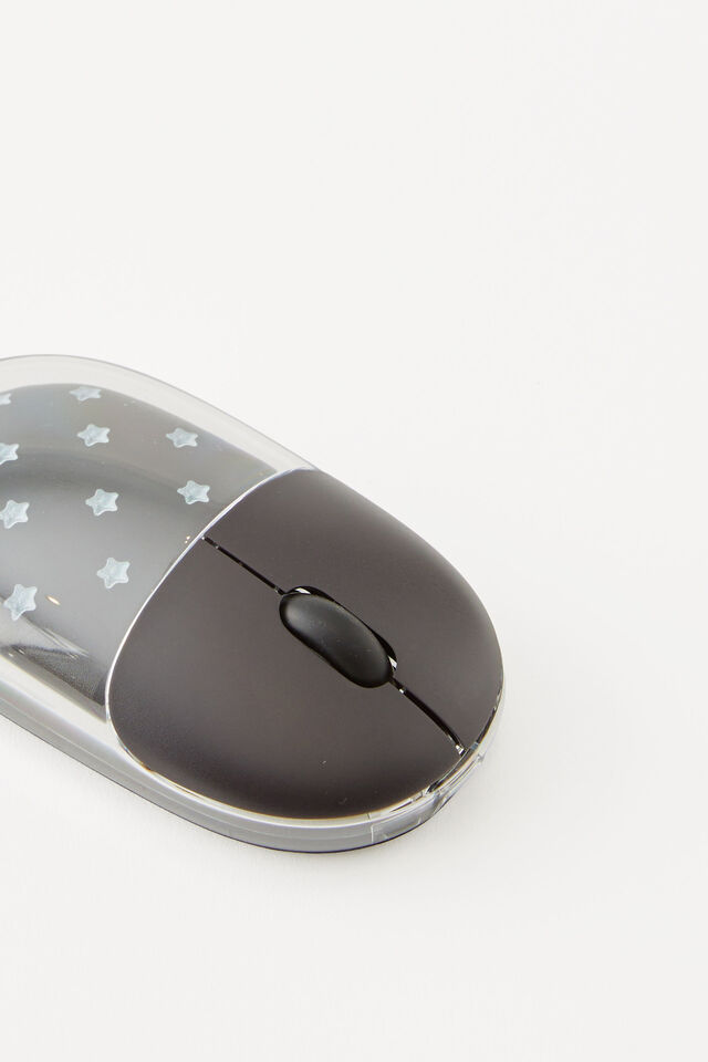 Wireless Mouse, STUD STAR POLKA/BLACK