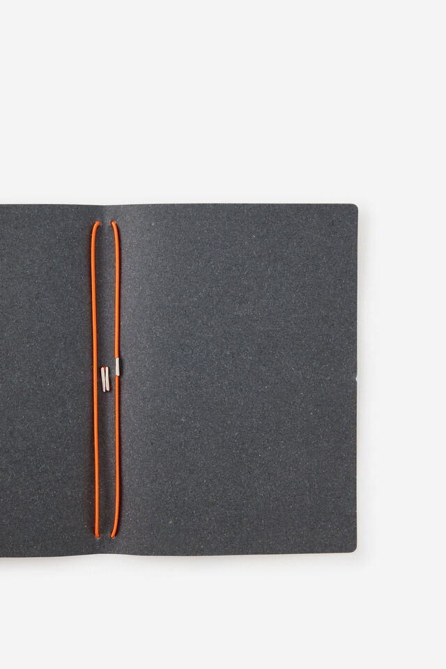Personalised A5 Notebook Cover, CHROME