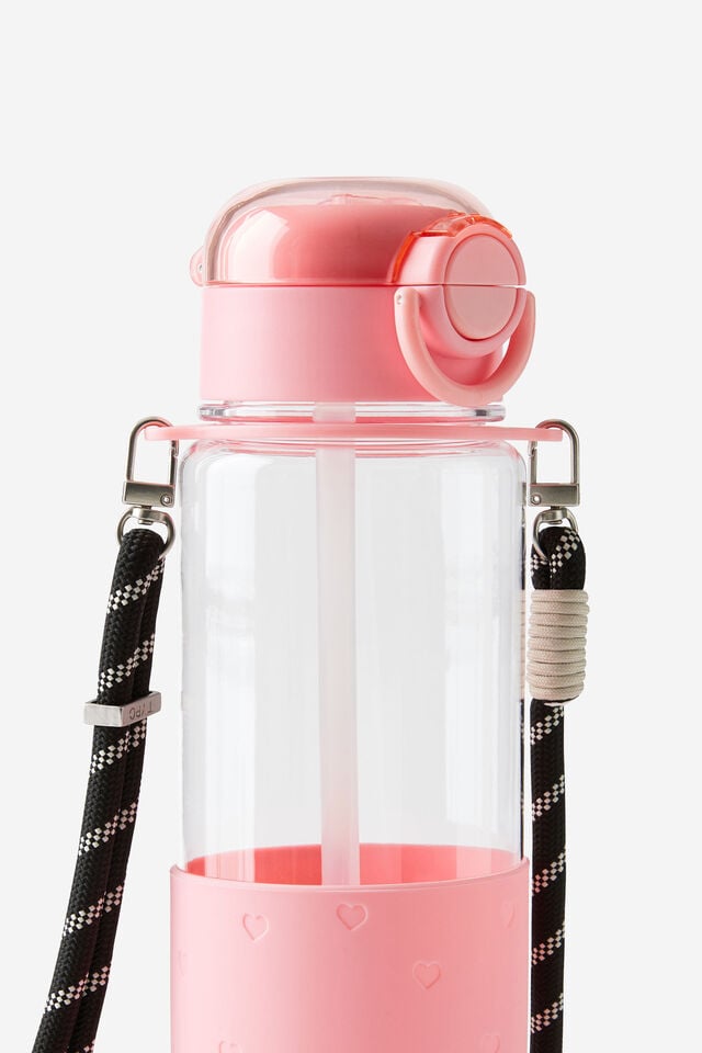 Campus 1L With Sleeve, HEARTS/STRAWBERRY MILK