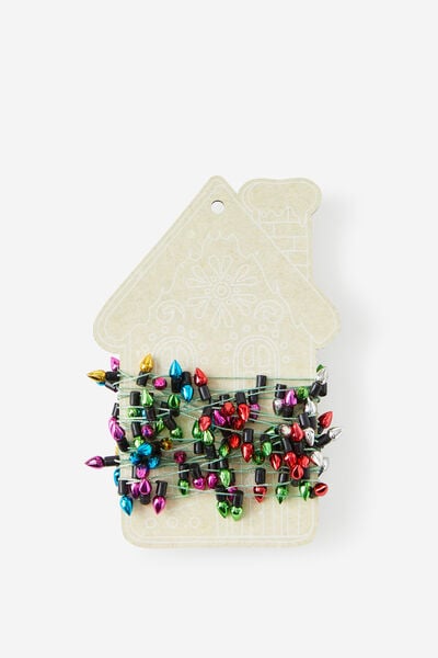 Fashion Ribbon, HOUSE WITH LIGHTS