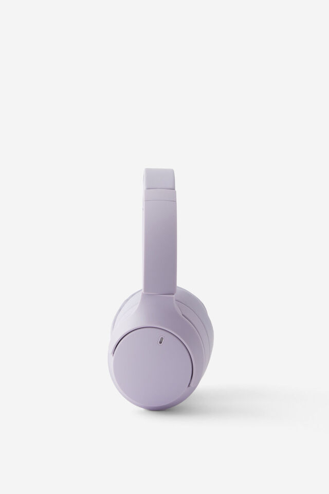 Soundvibe Wireless Headphones, SILVER LILAC
