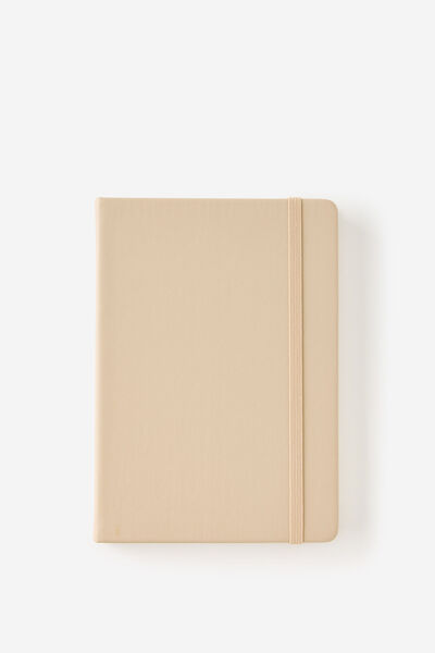 Metro B6 Hard Lined Notebook, Chai