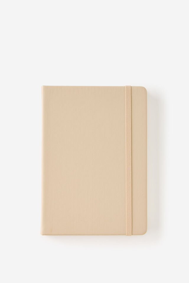 Metro B6 Hard Lined Notebook, Chai