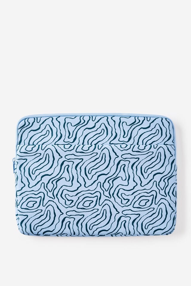 Pro 16 Inch Laptop Case, TYPOGRAPHIC / BLUE SKIES