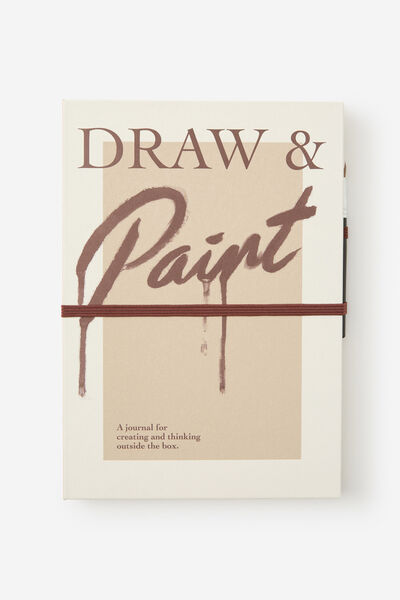 Premium B5 Activity Journal, DRAW & PAINT