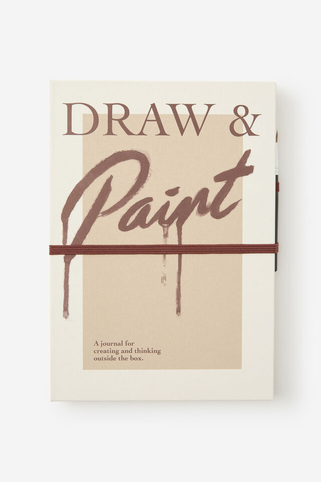 Premium B5 Activity Journal, DRAW & PAINT