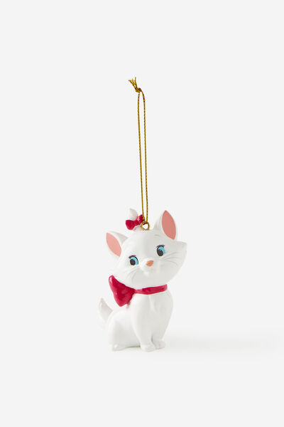 Collab Resin Christmas Ornament, LCN DIS ARISTOCATS MARIE