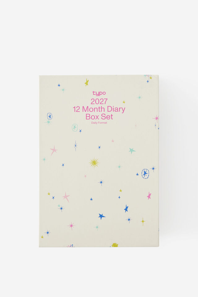 2027 A5 Daily Diary 12Pk Box Set, BRIGHT DAYS