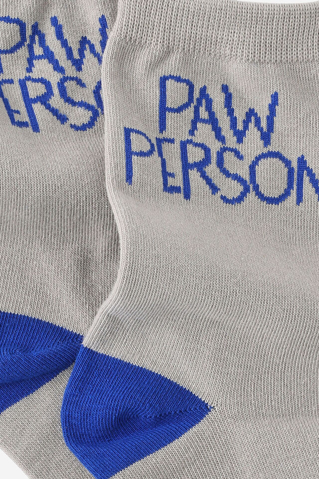 Mid Crew Socks, PAW PERSON