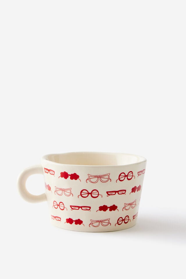 Novelty Shaped Mug, GLASSES