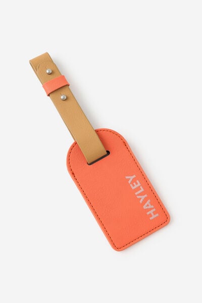 Personalised Core Luggage Tag 1, GELATO