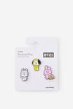 Collector Enamel Pins 3Pack, LCN BT21 ICONS 2 - alternate image 2