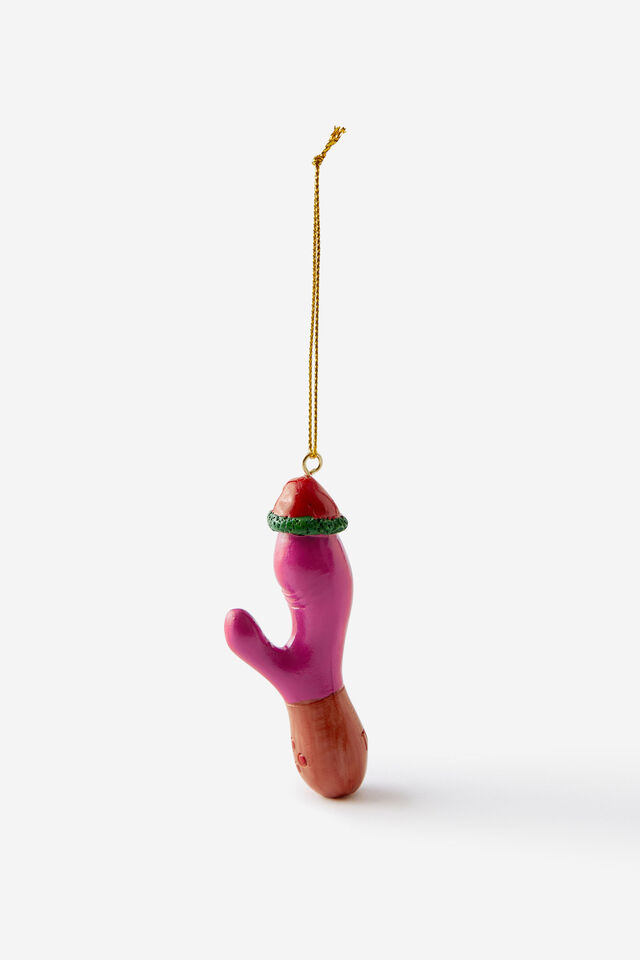 Resin Christmas Ornament, GOOD VIBES!