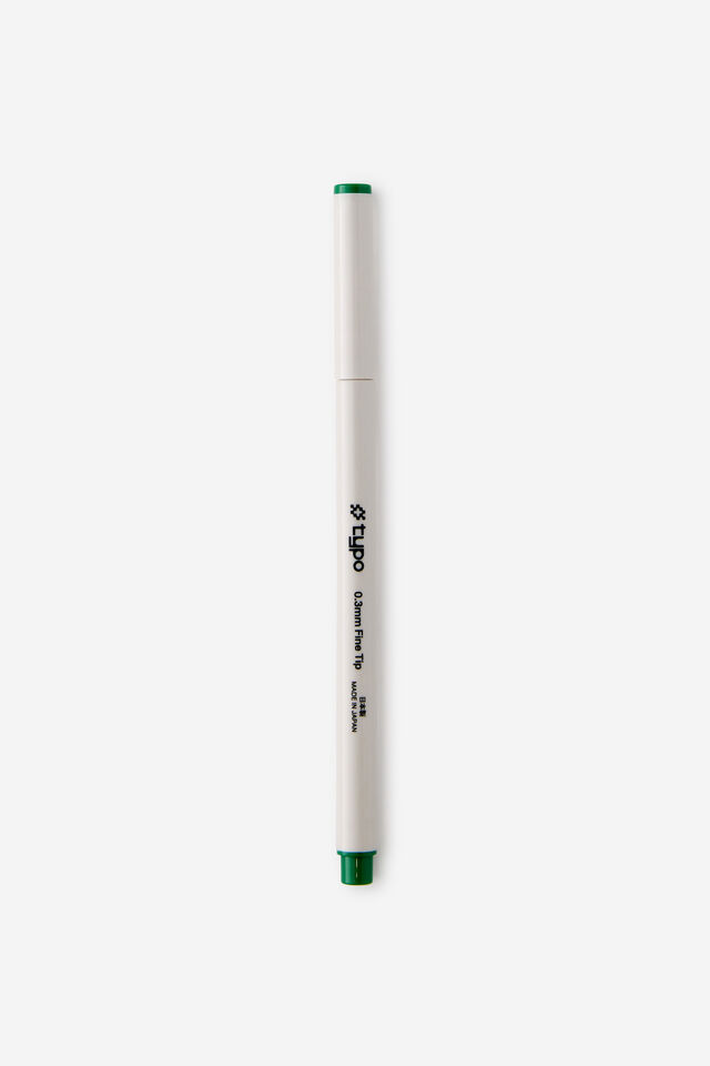 0.3Mm Fine Tip Pen, GREEN