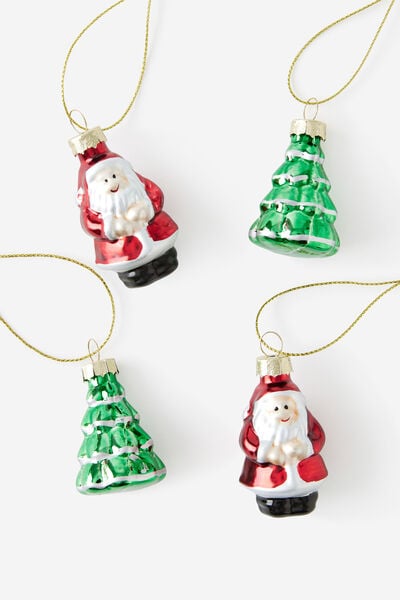Mini Ornament Pack, TRADITIONAL CHRISTMAS